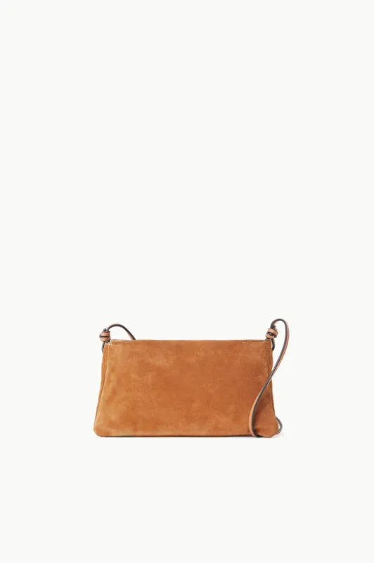 VIVI CROSSBODY BAG | TAN SUEDE sold by STAUD