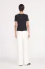 CREW NECK T SHIRT | BLACK sold by STAUD