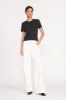CREW NECK T SHIRT | BLACK sold by STAUD