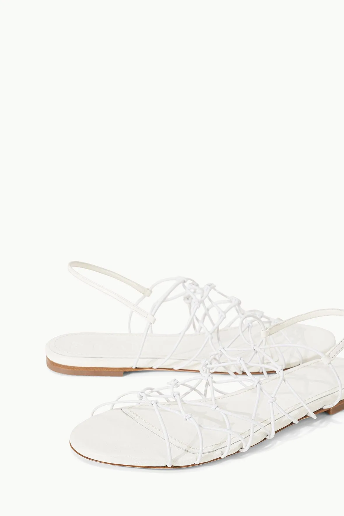 GIO KNOT SANDAL | PAPER sold by STAUD product image thumbnail 4