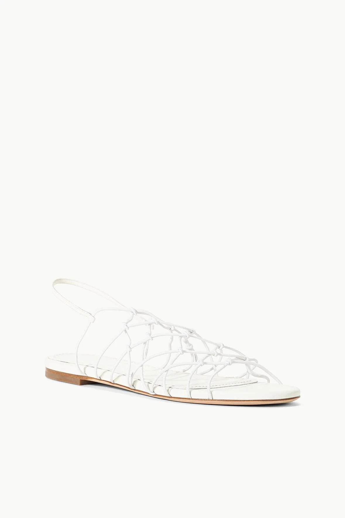 GIO KNOT SANDAL | PAPER sold by STAUD product image thumbnail 2