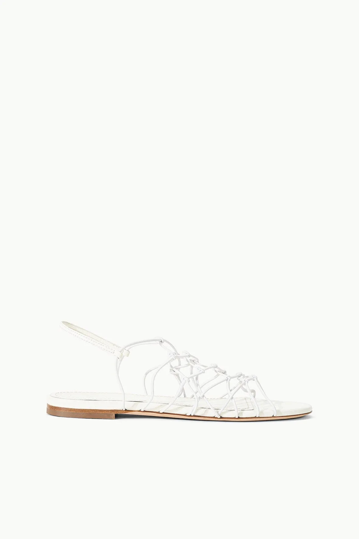 GIO KNOT SANDAL | PAPER sold by STAUD