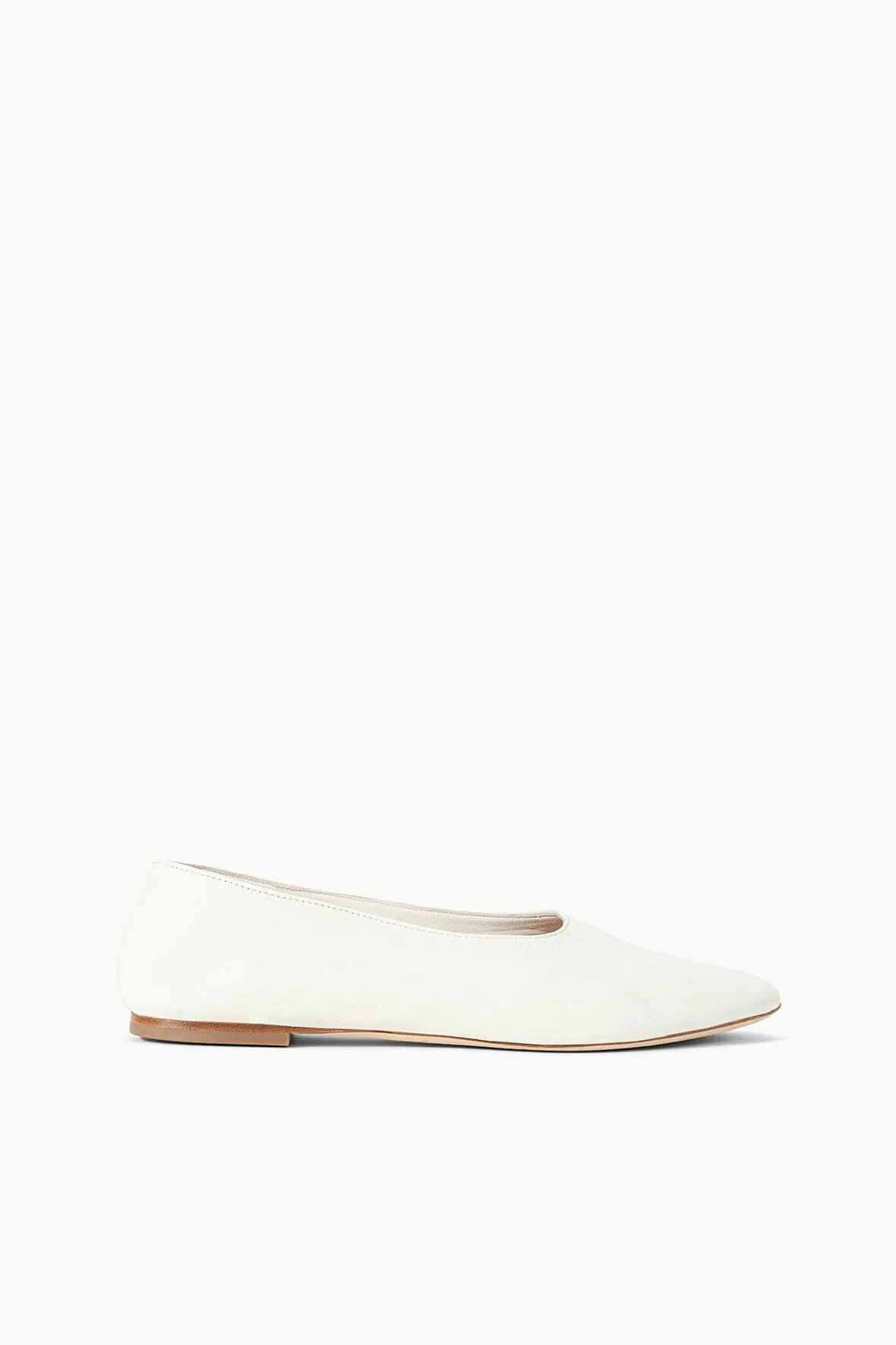 ALBA BALLET FLAT | PAPER sold by STAUD