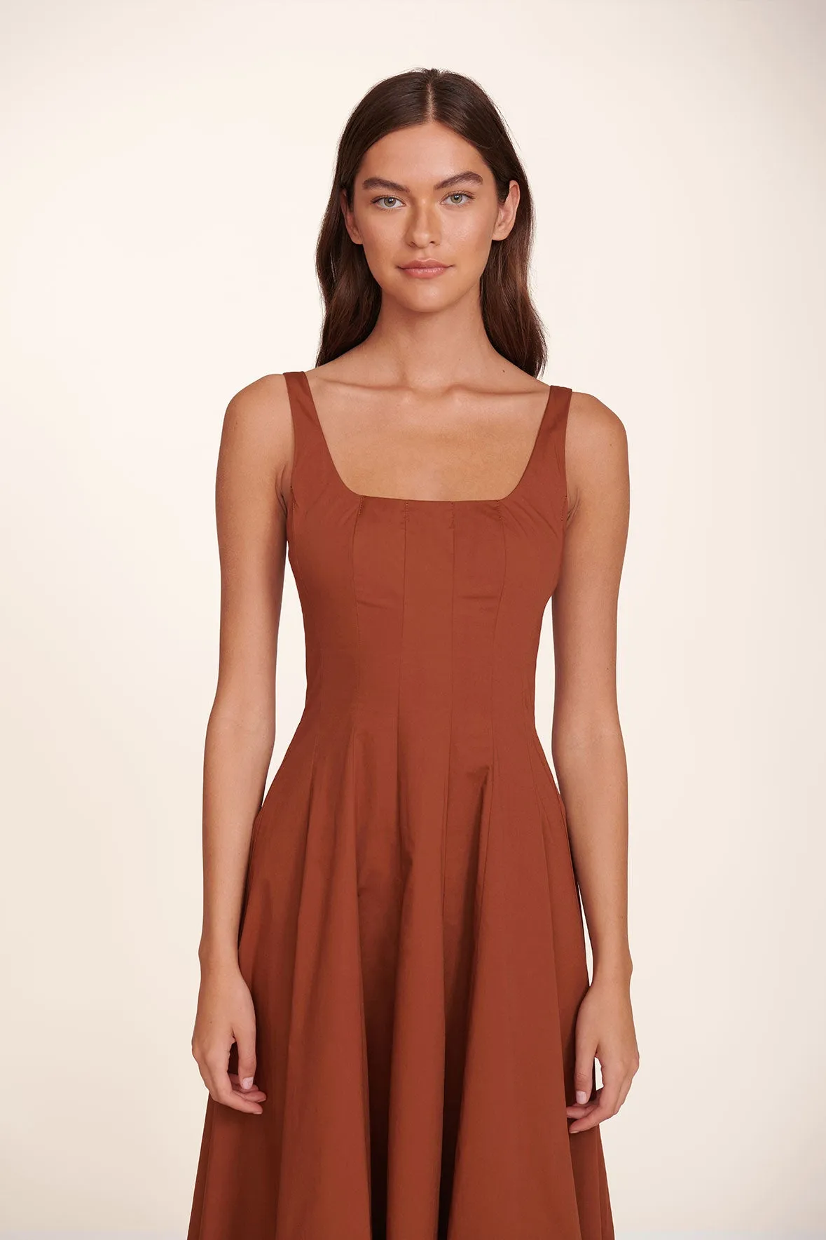 WELLS DRESS | TAN sold by STAUD product image thumbnail 5