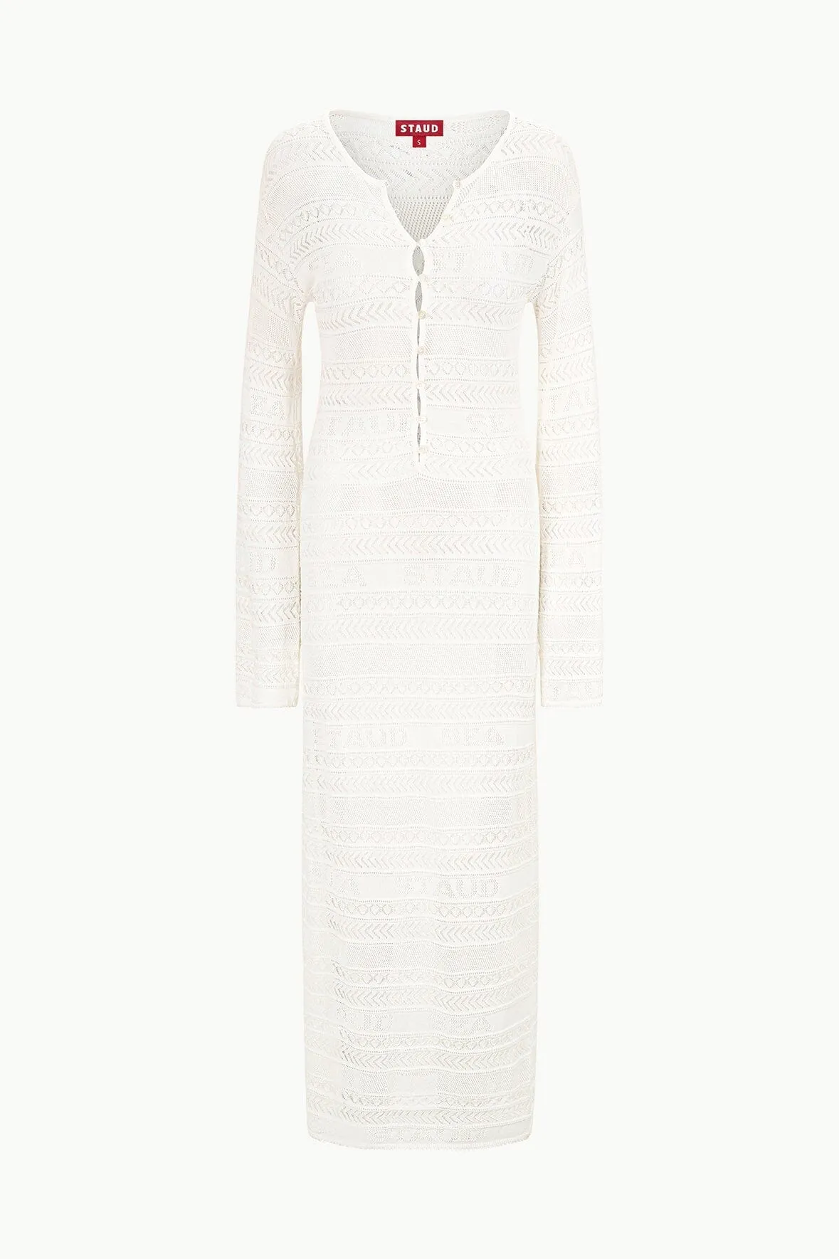 ROSSLARE DRESS | IVORY sold by STAUD product image thumbnail 5