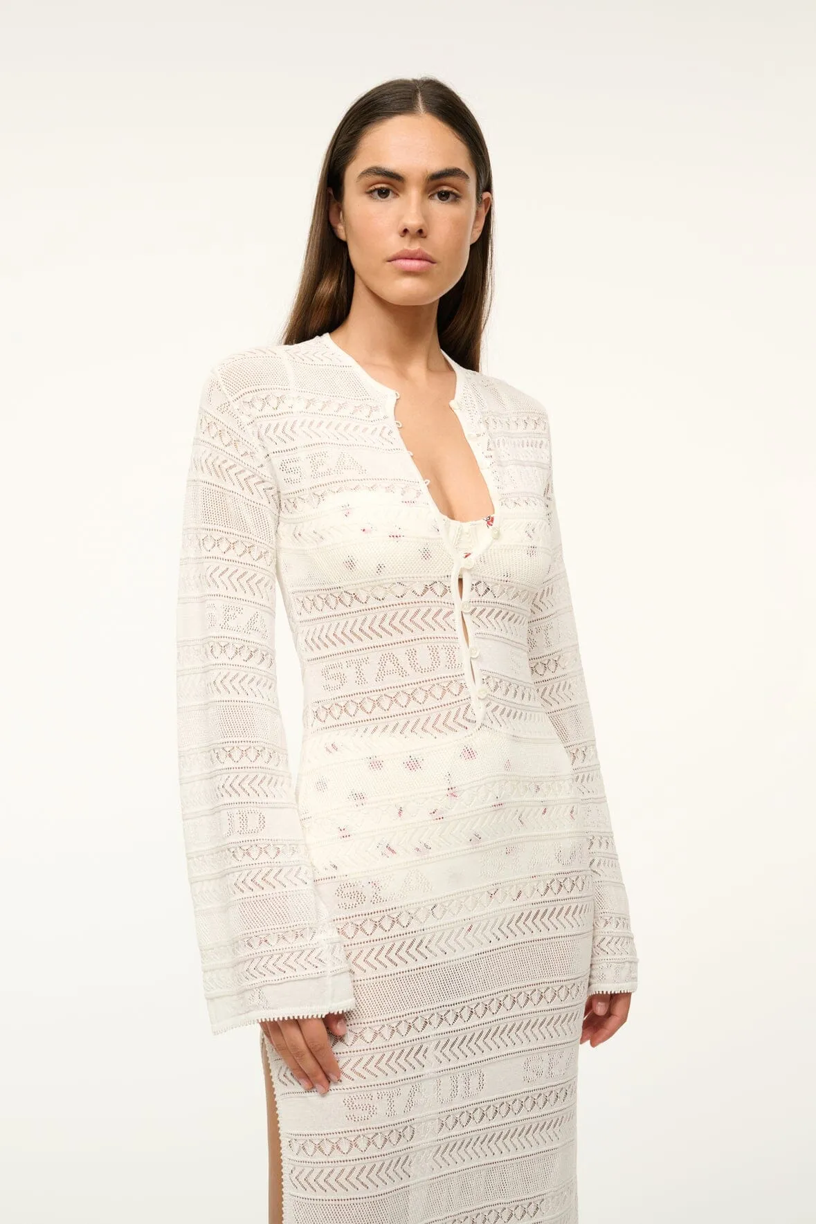 ROSSLARE DRESS | IVORY sold by STAUD product image thumbnail 2