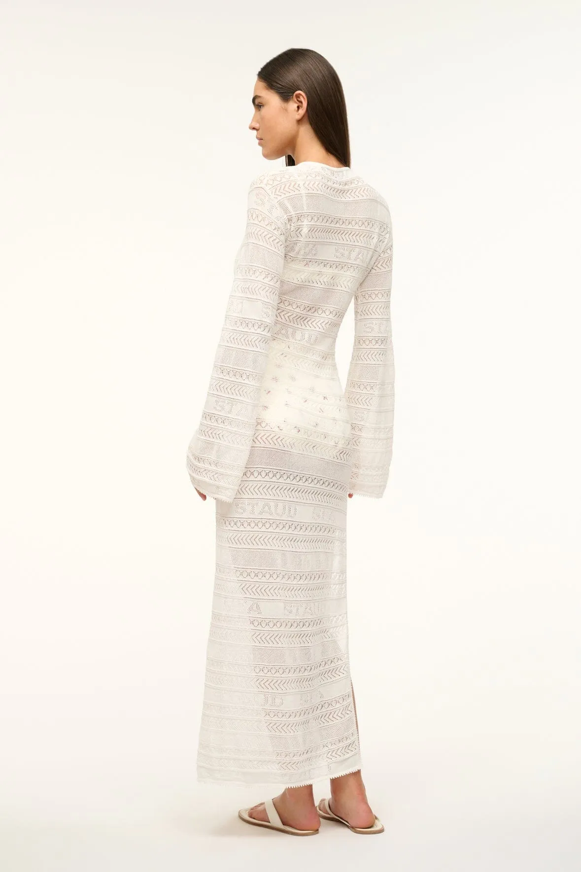 ROSSLARE DRESS | IVORY sold by STAUD product image thumbnail 3