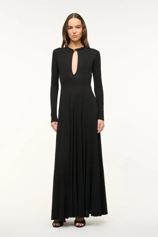 AMERIE DRESS | BLACK sold by STAUD
