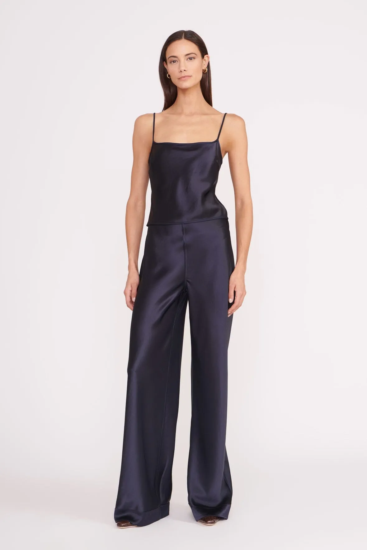 STROLL REVERSIBLE PANT | NAVY sold by STAUD