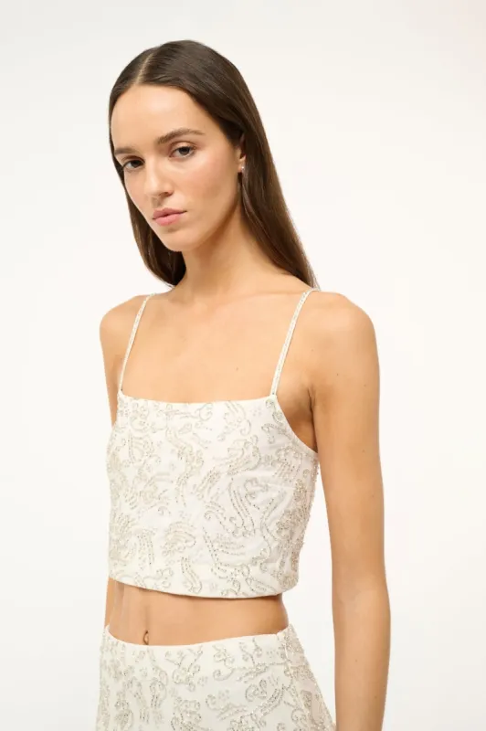 FERMO TOP | IVORY sold by STAUD
