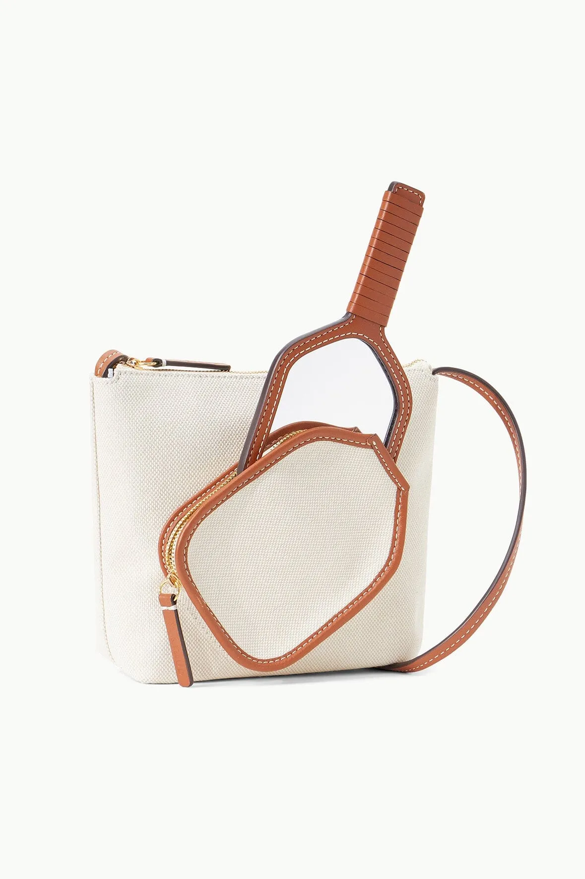 ACE CROSSBODY BAG | NATURAL TAN sold by STAUD product image thumbnail 3