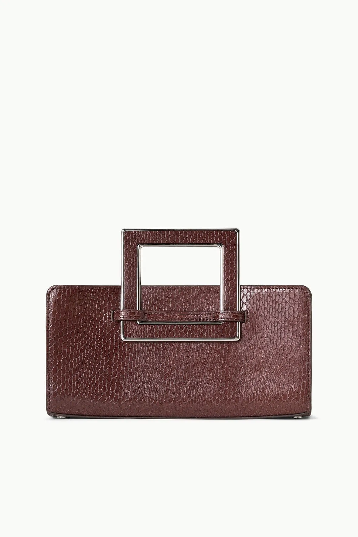 SHIRLEY CONVERTIBLE CLUTCH | MAHOGANY sold by STAUD product image thumbnail 3