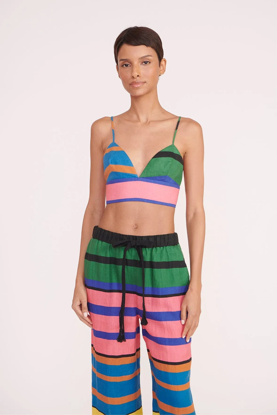 TATUM TOP | FORMENTERA STRIPE sold by STAUD