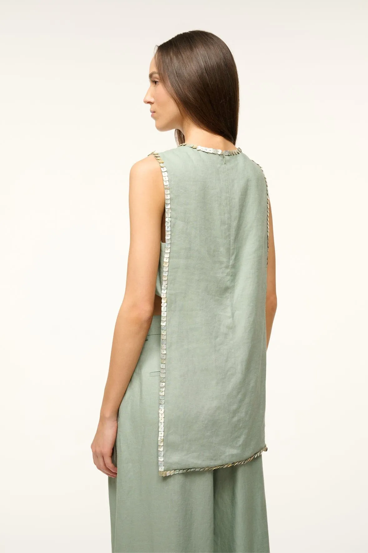 HARBOR TUNIC | JADE sold by STAUD product image thumbnail 4