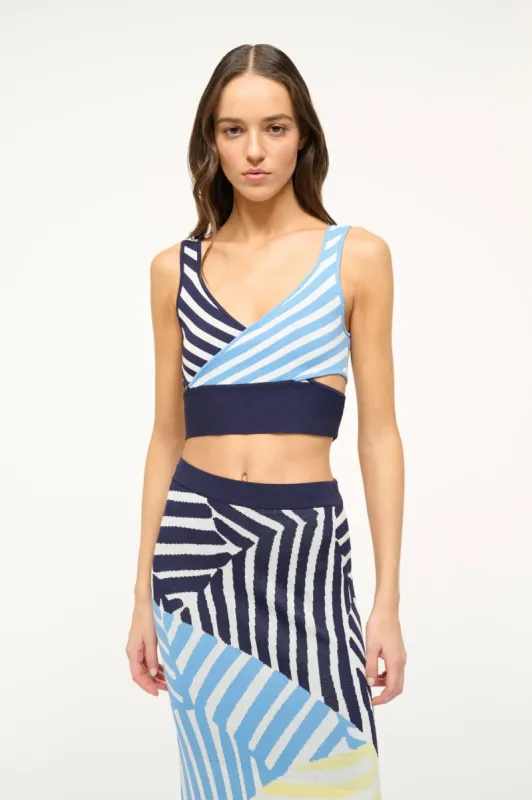 TRENTON TOP | MOSAIC MULTI sold by STAUD