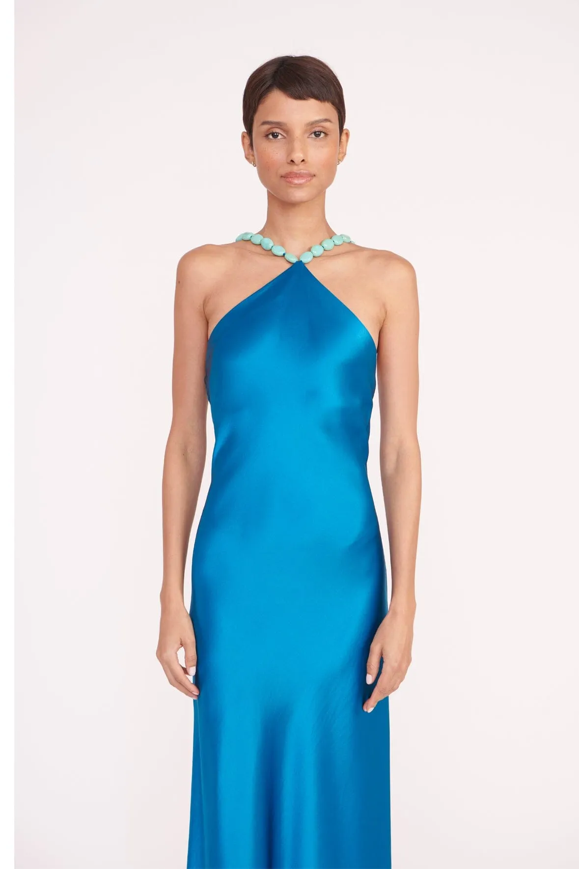 CADENCE DRESS | ISLAND BLUE sold by STAUD product image thumbnail 2