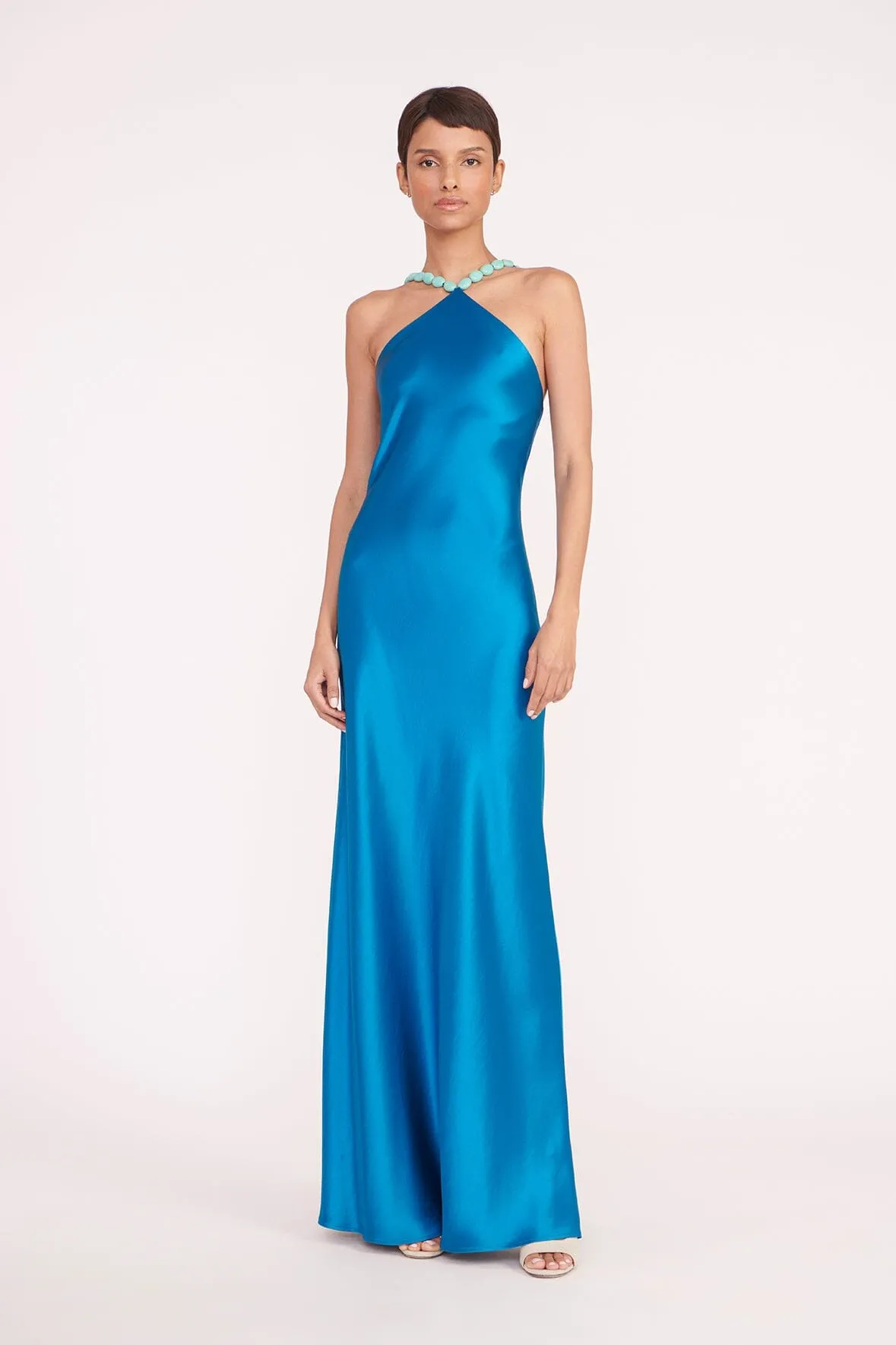 CADENCE DRESS | ISLAND BLUE sold by STAUD product image thumbnail 5