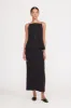 SMITH SKIRT | BLACK sold by STAUD