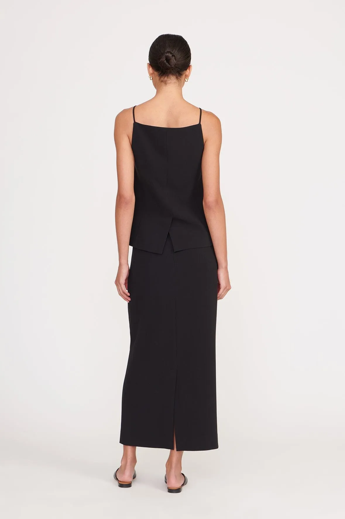 SMITH SKIRT | BLACK sold by STAUD product image thumbnail 3