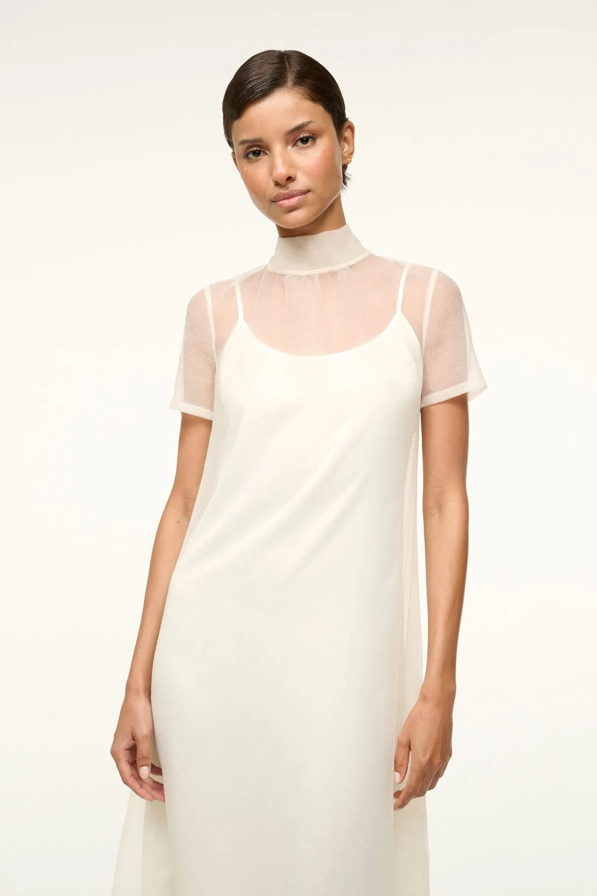 CALLUNA DRESS | WHITE sold by STAUD product image thumbnail 2
