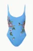 NAHLA ONE PIECE | DIAMOND ROSE sold by STAUD