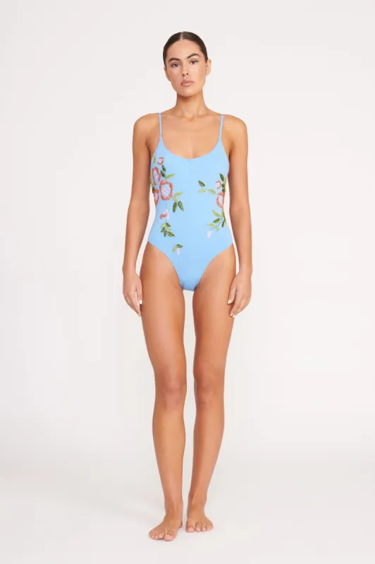 NAHLA ONE PIECE | DIAMOND ROSE sold by STAUD