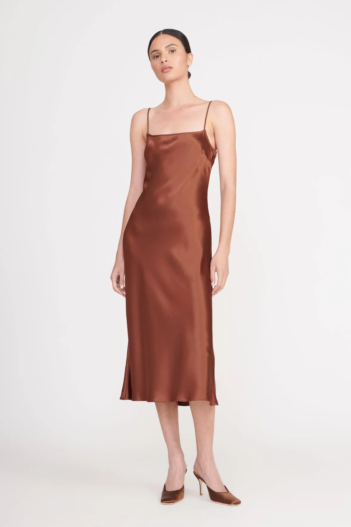 MEANDER DRESS | CLOVE sold by STAUD