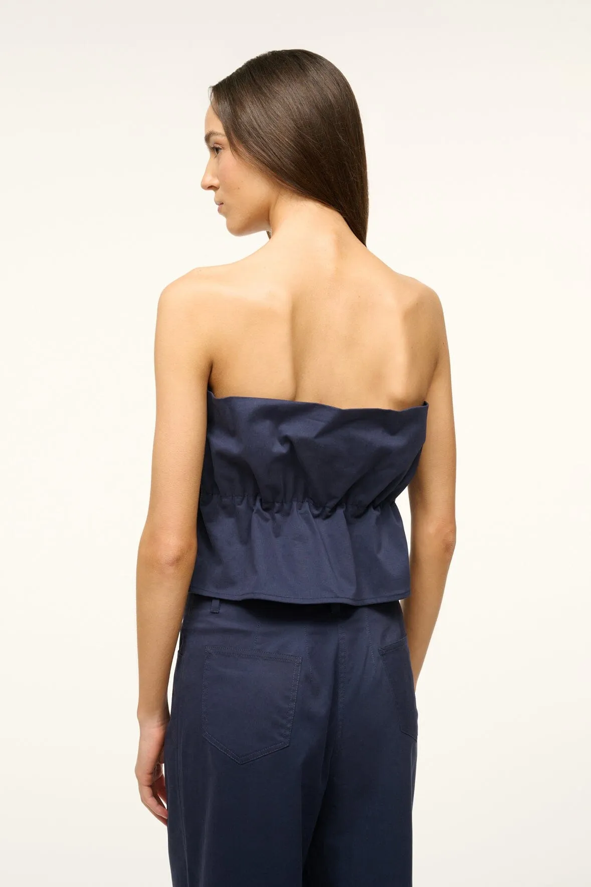 DOVER TOP | NAVY sold by STAUD product image thumbnail 3