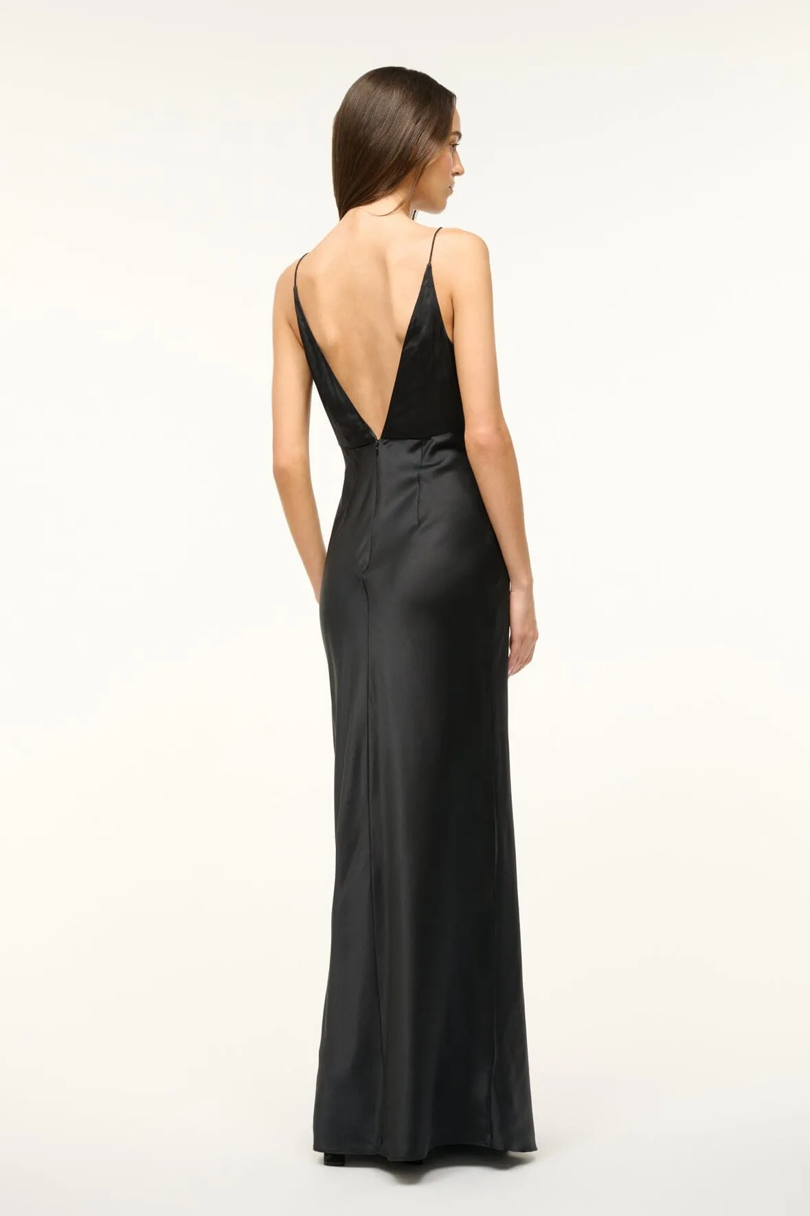 HANK SILK DRESS | BOTANICAL SHADOWS sold by STAUD product image thumbnail 2