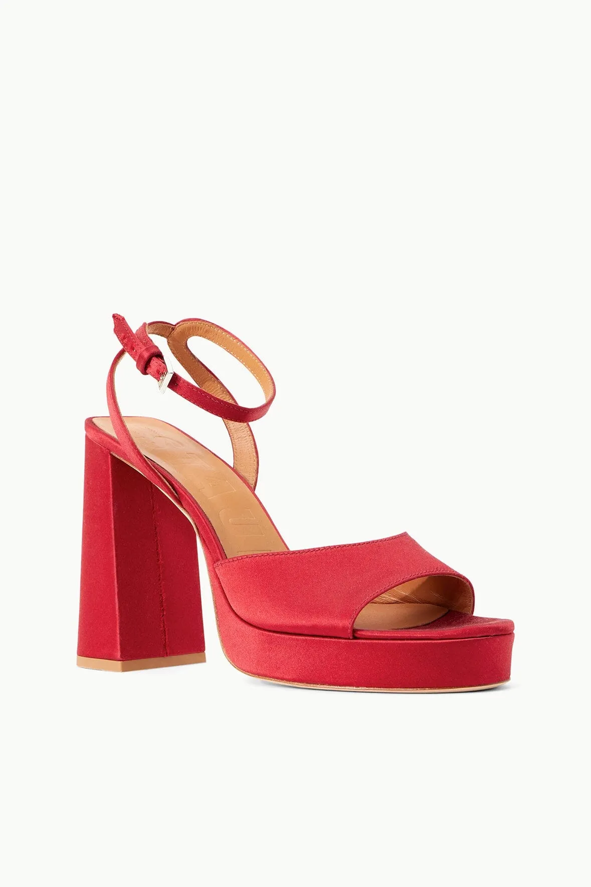 SOLANGE PLATFORM | RUBY SATIN sold by STAUD product image thumbnail 2