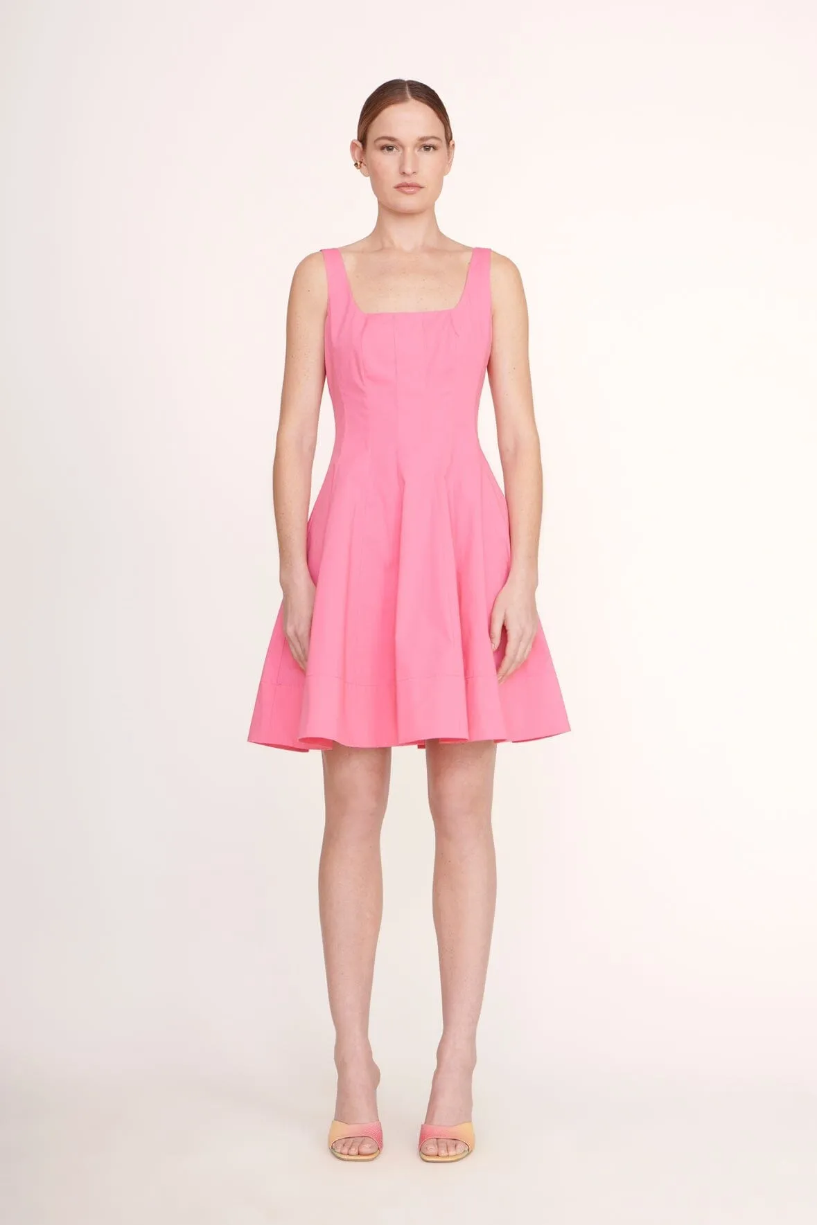 MINI WELLS DRESS | PLUMERIA sold by STAUD