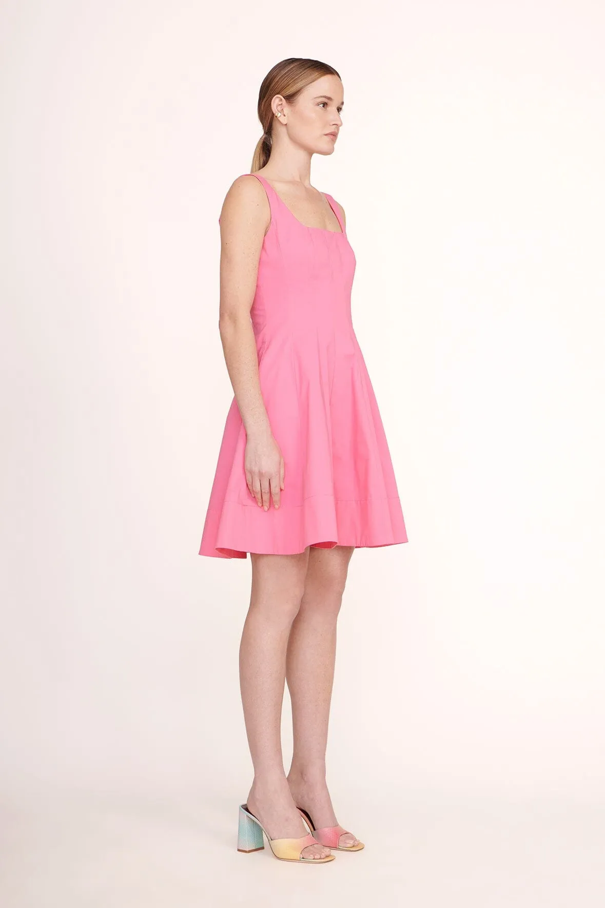 MINI WELLS DRESS | PLUMERIA sold by STAUD product image thumbnail 2