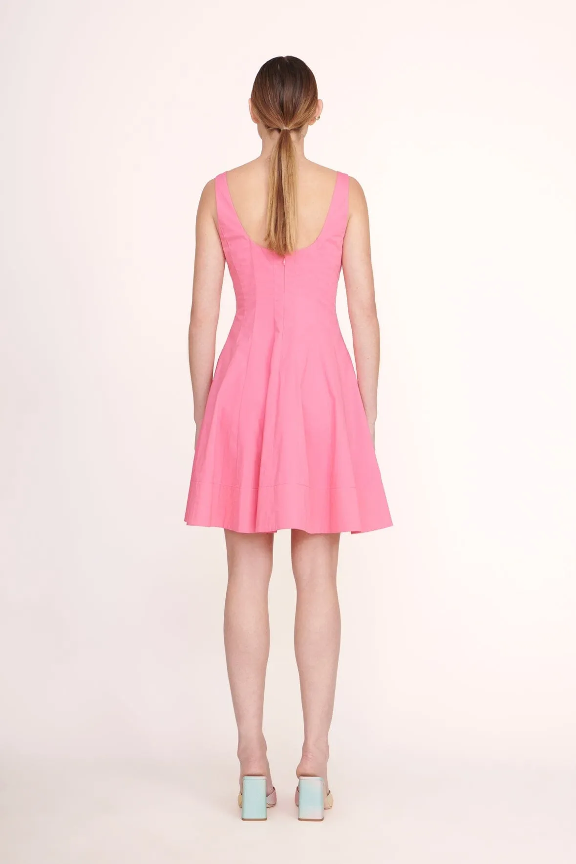 MINI WELLS DRESS | PLUMERIA sold by STAUD product image thumbnail 3