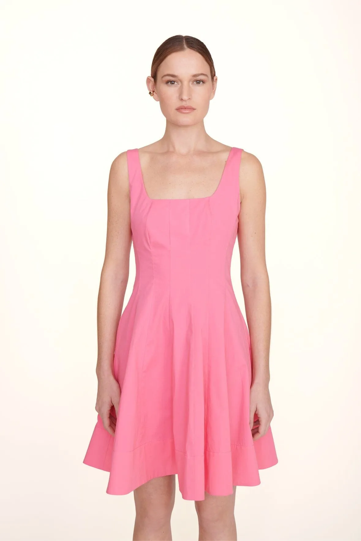 MINI WELLS DRESS | PLUMERIA sold by STAUD product image thumbnail 4