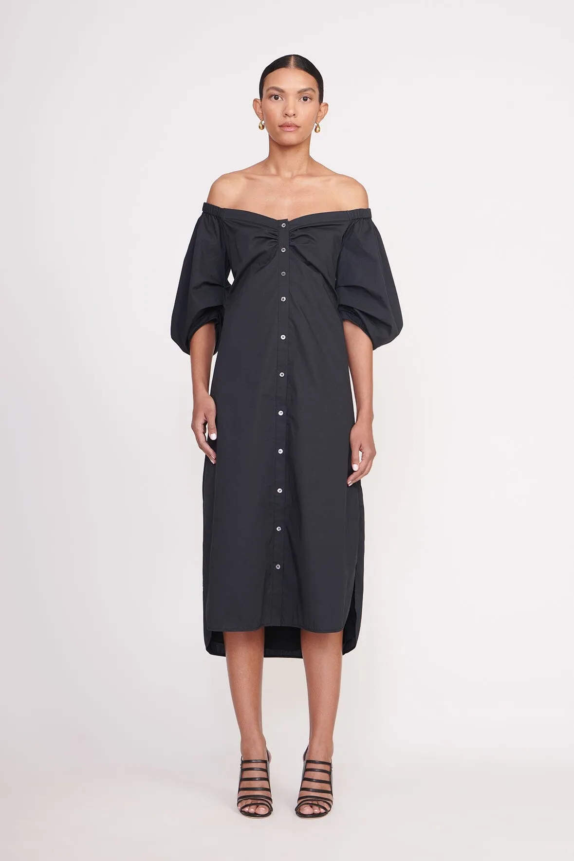 REESE DRESS | BLACK sold by STAUD product image thumbnail 5