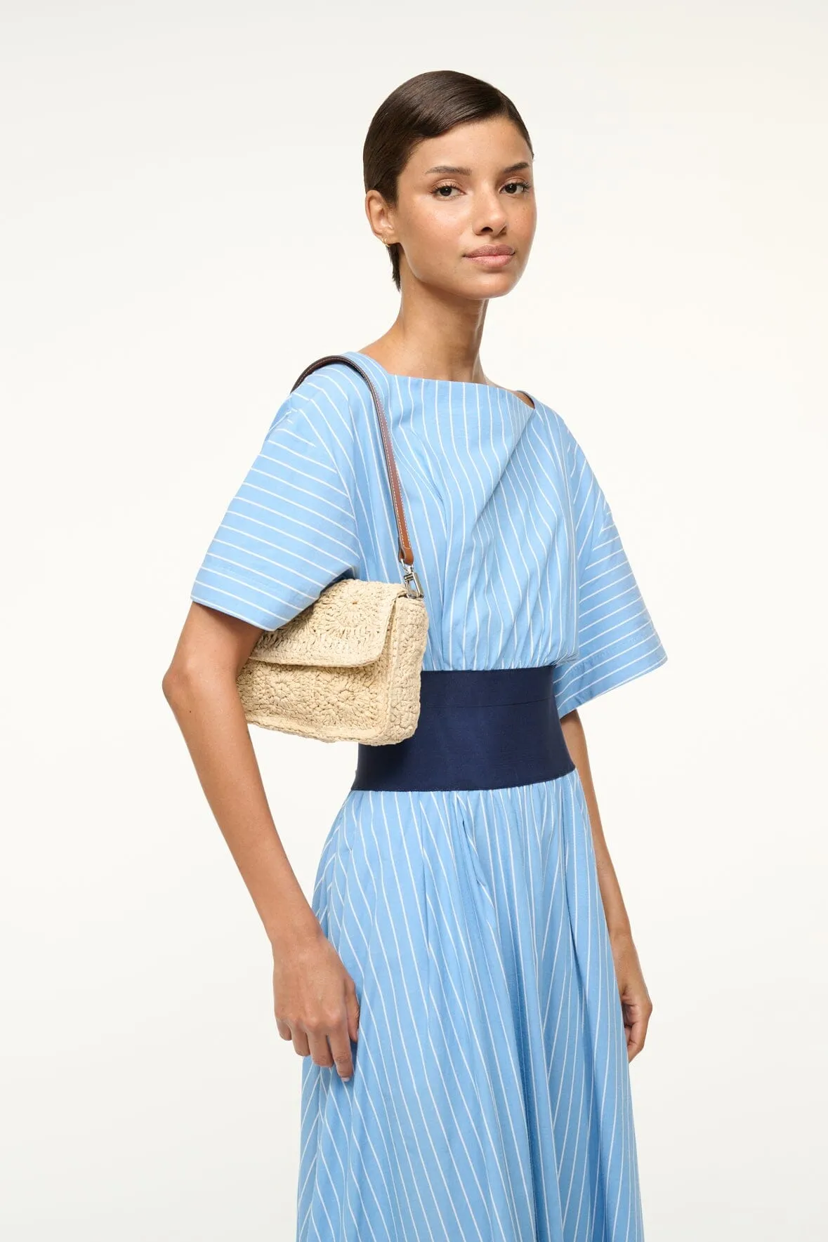 TIMMY CROCHET SHOULDER BAG | NATURAL sold by STAUD product image thumbnail 4