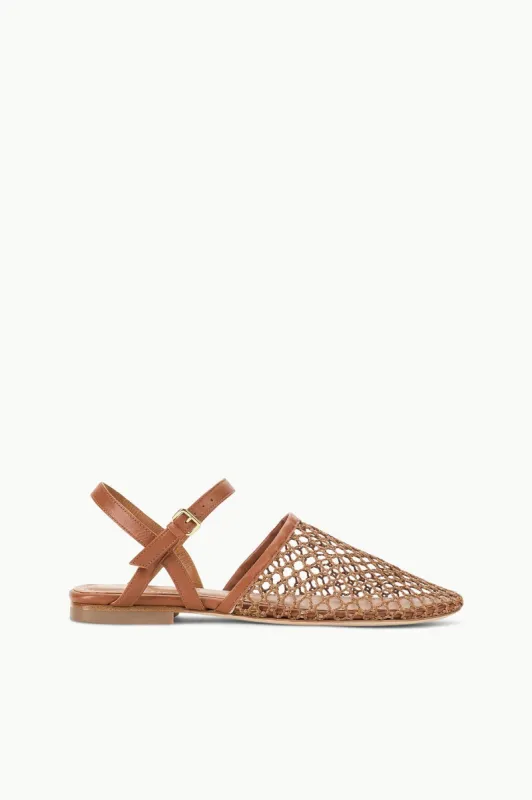 RETE SANDAL | TAN NETTING sold by STAUD