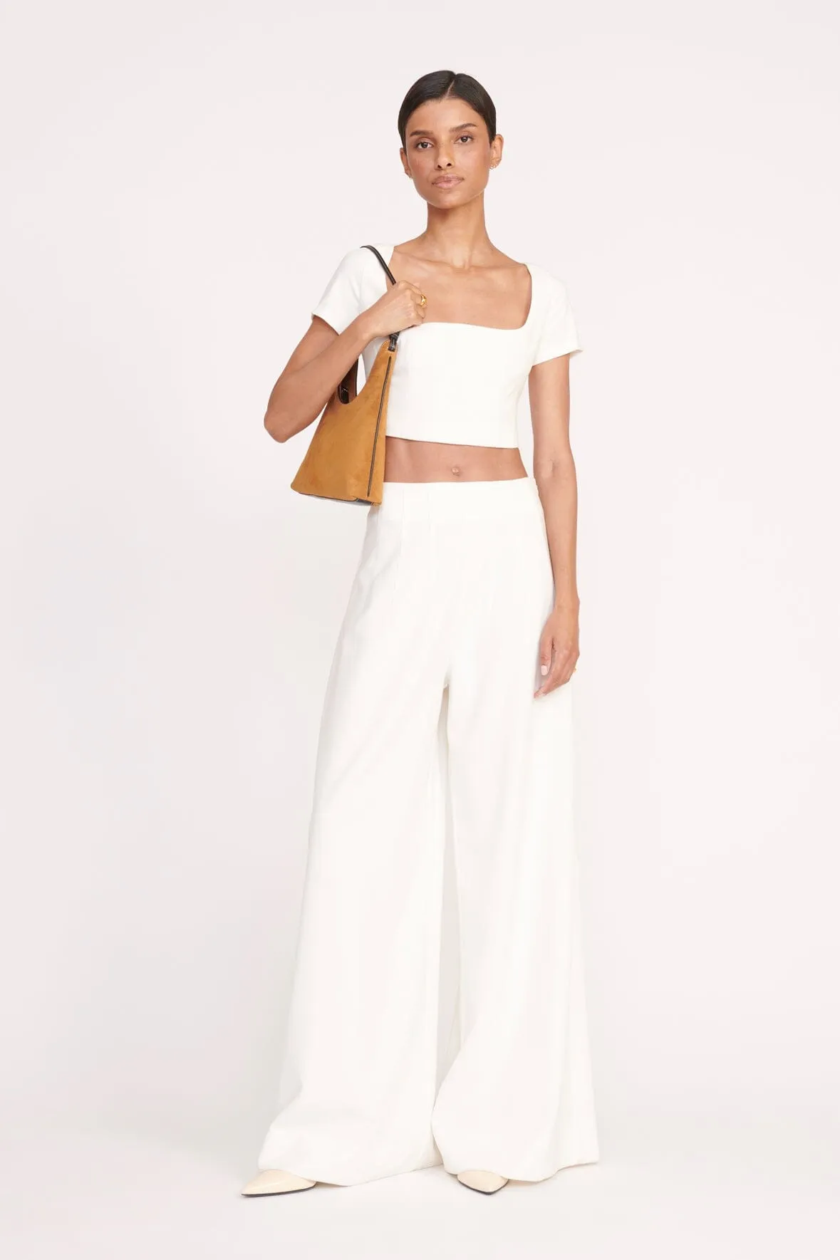 ANYA TOP | IVORY sold by STAUD product image thumbnail 5