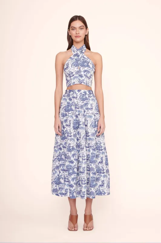 SEA SKIRT | BLUE TOILE sold by STAUD