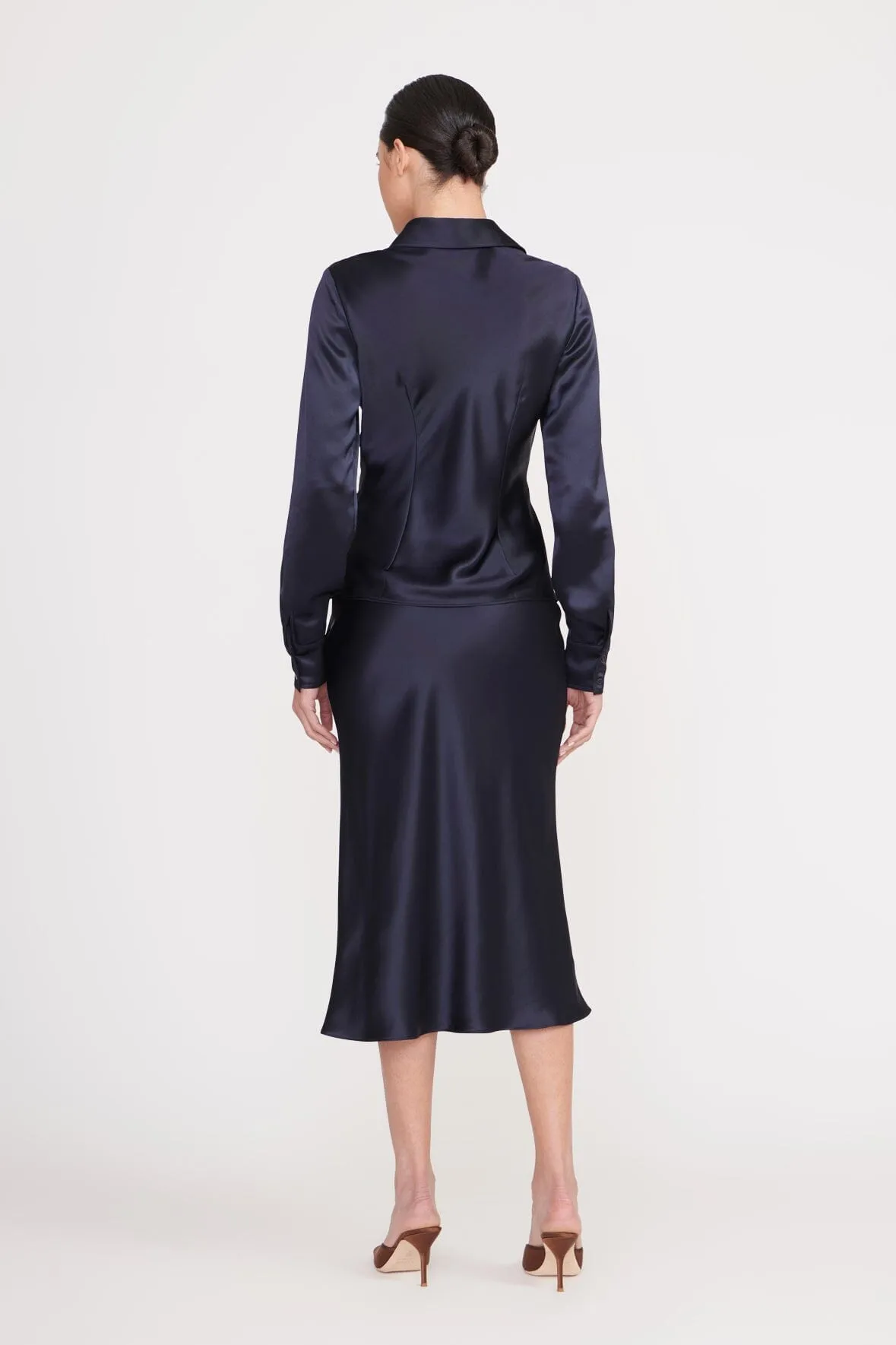 BOGART TOP | NAVY sold by STAUD product image thumbnail 4