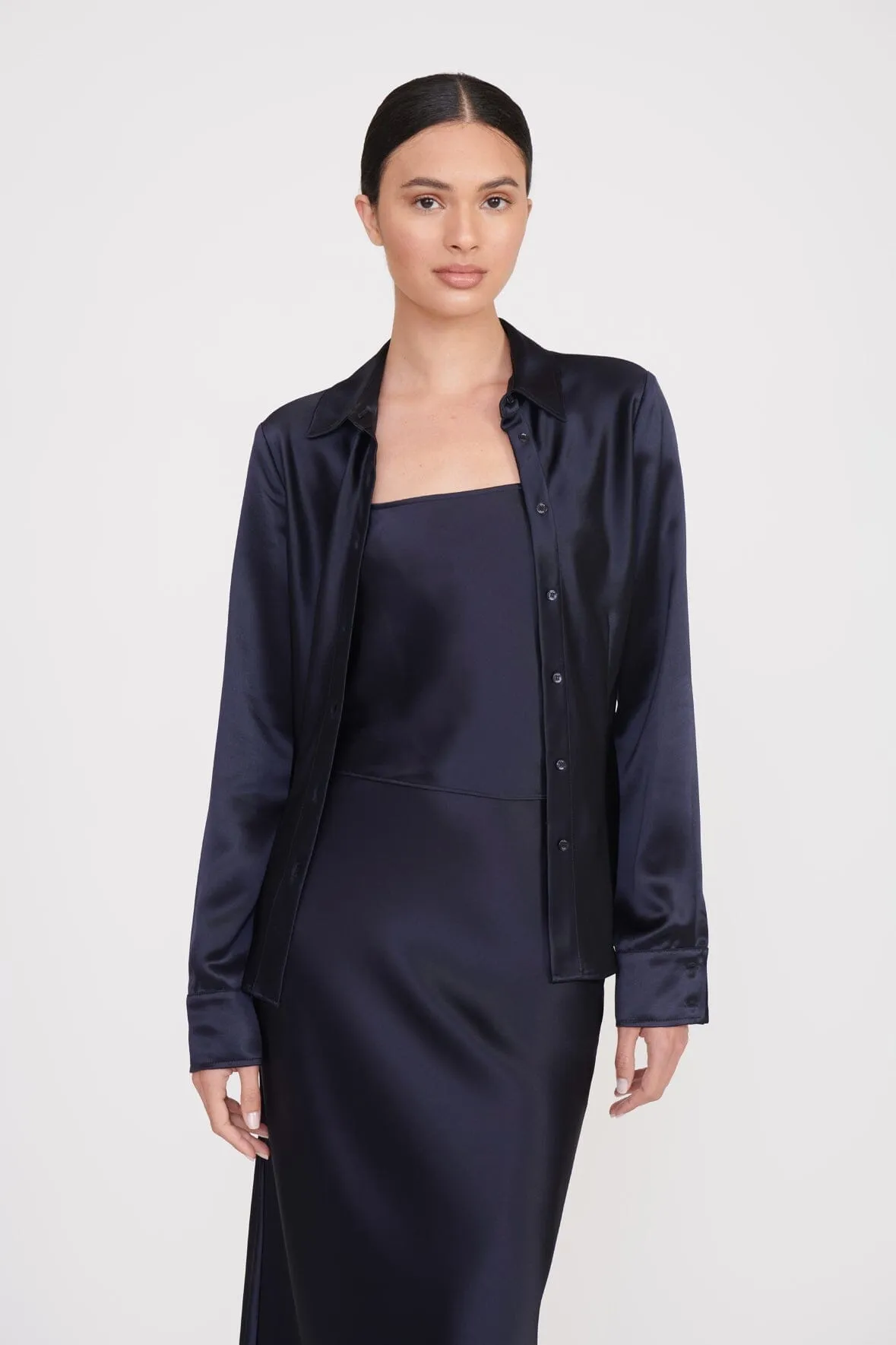 BOGART TOP | NAVY sold by STAUD product image thumbnail 5