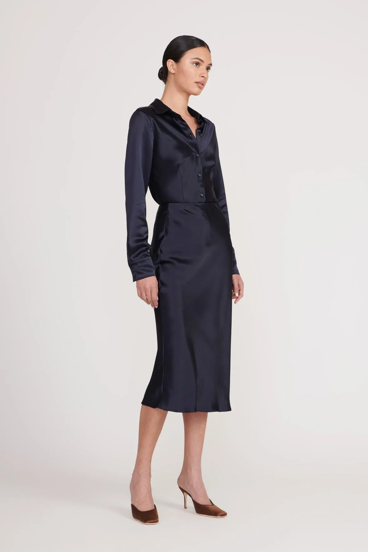 BOGART TOP | NAVY sold by STAUD product image thumbnail 3