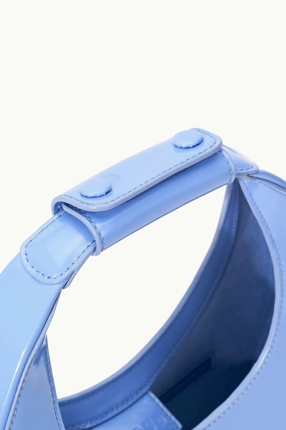 MINI MOON BAG | BLUE HYDRANGEA sold by STAUD product image thumbnail 5