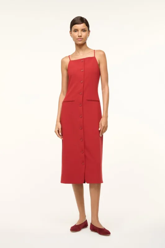 UNA DRESS | ROUGE sold by STAUD