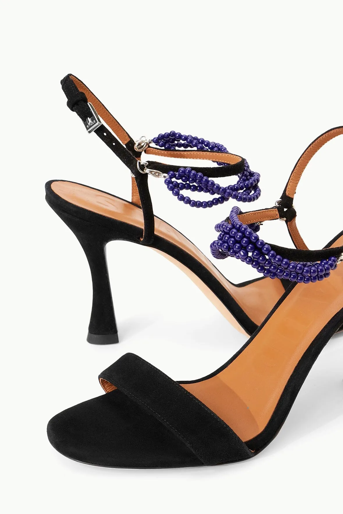 PETRA HEEL | BLACK LAPIS sold by STAUD product image thumbnail 5