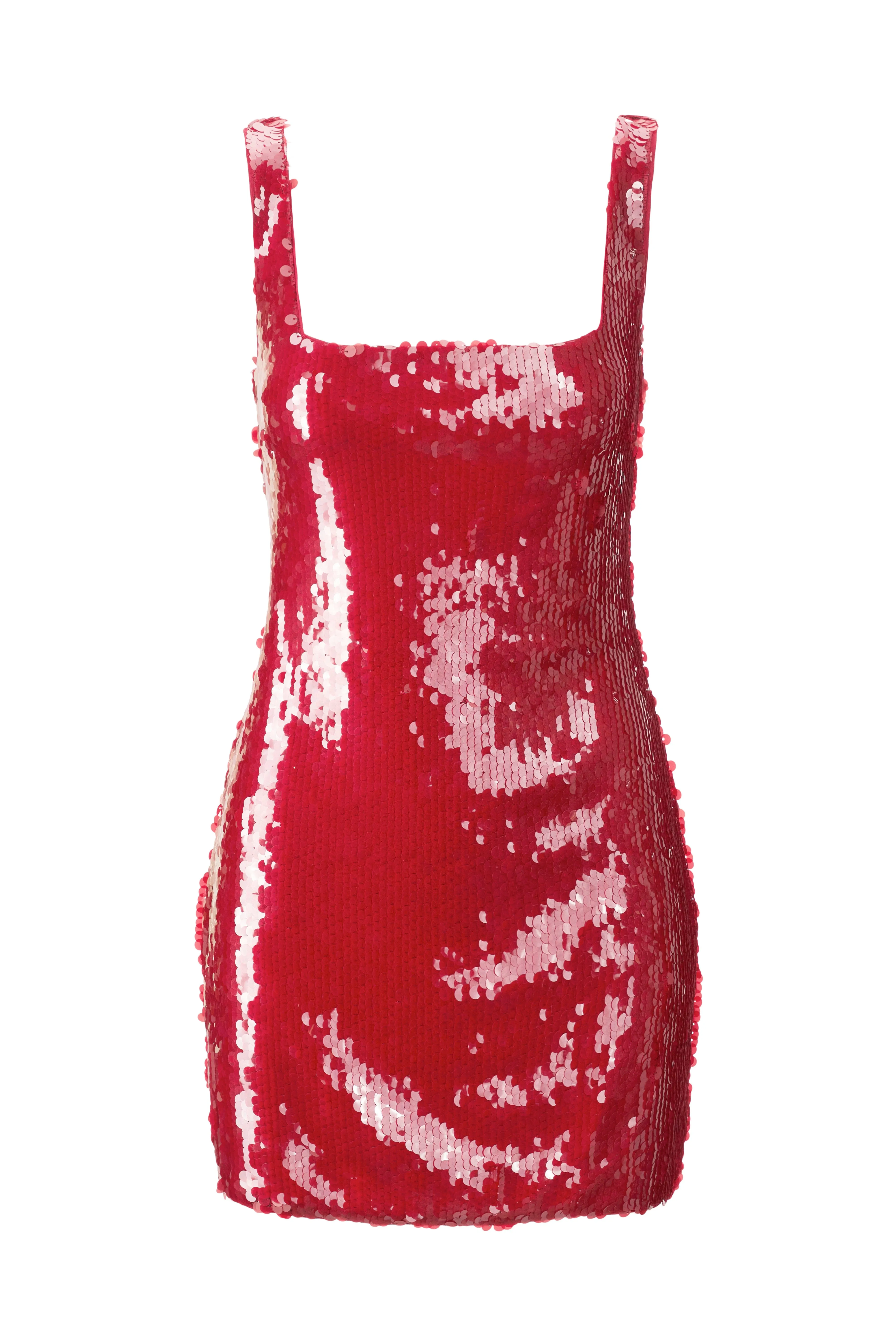 ECLIPSE DRESS | POINSETTIA sold by STAUD product image thumbnail 5