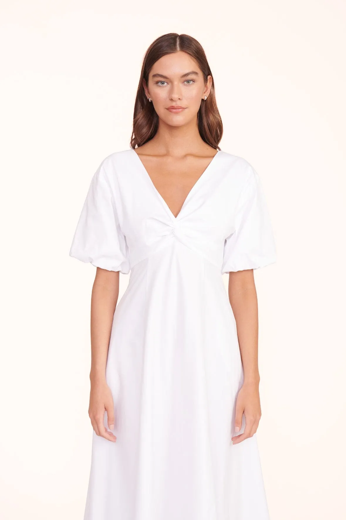 FINLEY DRESS | WHITE sold by STAUD product image thumbnail 4