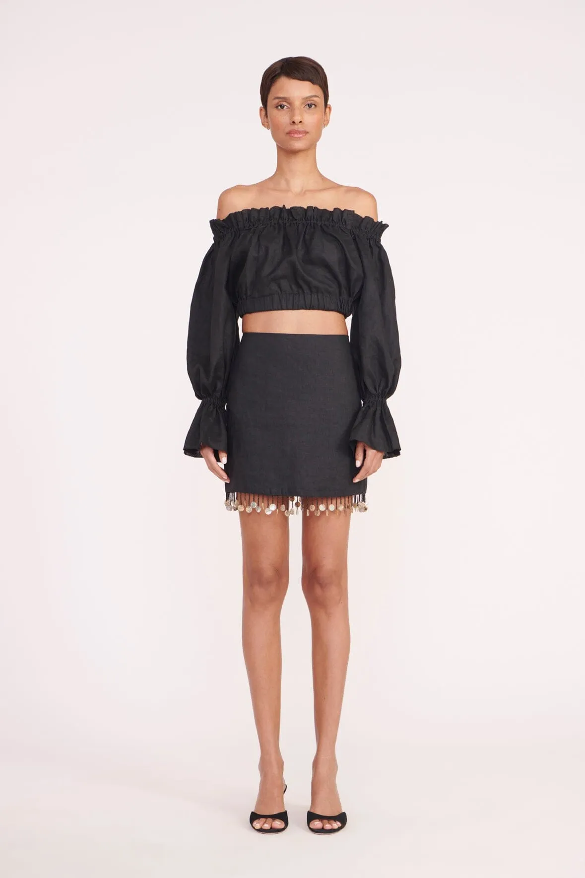 TRISTAN TOP | BLACK sold by STAUD product image thumbnail 2