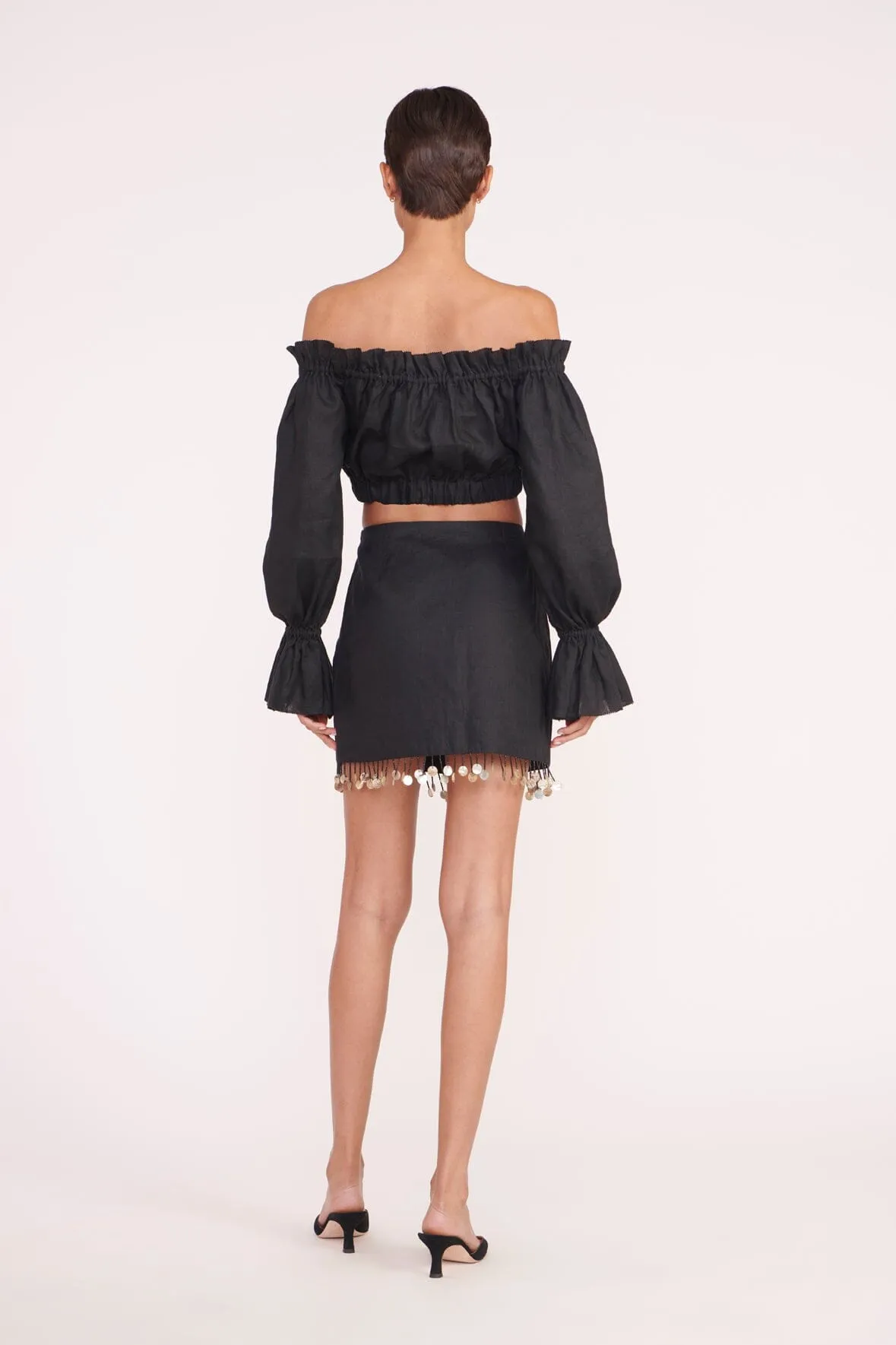 TRISTAN TOP | BLACK sold by STAUD product image thumbnail 4