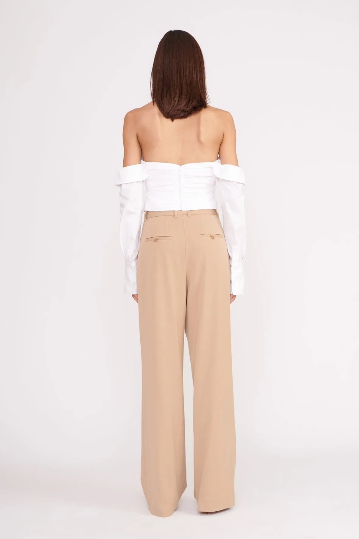 SEDGWICK TOP | WHITE sold by STAUD product image thumbnail 4